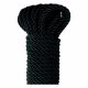 Fetish Silky Rope - Frânghie Shibari - 10m (negru) 