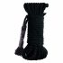 Fetish Silky Rope - Frânghie Shibari - 10m (negru) 