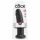 King Cock 10 - dildo mare cu ventuză (25cm) - negru