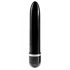 King Cock 6 Stiffy - vibrator realist impermeabil (15cm) - natural 