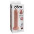 King Cock 7 - Dildo Realist (18cm) - Natural 