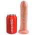 King Cock 7 - Dildo Realist (18cm) - Natural 