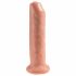 King Cock 7 - dildo realist (18cm) - natural