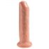 King Cock 7 - dildo realist (18cm) - natural