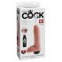 King Cock 8 - dildo realist ejaculator (20 cm) - natural