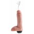 King Cock 8 - dildo realist ejaculator (20 cm) - natural