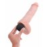 King Cock 8 - dildo realist ejaculator (20 cm) - natural