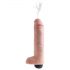 King Cock 10 - dildo ejaculator realist (25cm) - natural 