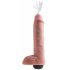 King Cock 11 - dildo ejaculator realist (28 cm) - natural 