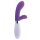 Classix - vibrator G-spot impermeabil cu stimulator clitoridian (mov) 