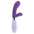 Classix - vibrator G-spot impermeabil cu stimulator clitoridian (mov) 