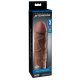 X-TENSION Mega 2 - prelungitor de penis realist (20,3cm) - natur inchis 