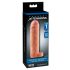 X-TENSION Perfect 1 - manson pentru penis cu inel testicular (17,7cm) - natural 