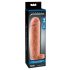 X-TENSION Perfect 2 - inel pentru penis cu textură (19cm) - natural 