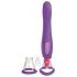 Vibrator 3în1, cu acumulator, Fantasy (lila) 