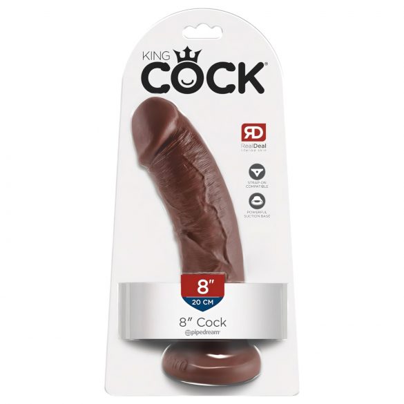 King Cock 8 dildo (20cm) - maro