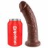 King Cock 8 dildo (20cm) - maro