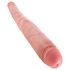 King Cock 16 Tapered - dildo dublu realist (41 cm) - natur