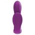 3Some extaz total - vibrator triplu cu acumulator și telecomandă (mov)