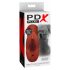 PDX Double Stroker - Masturbator realist 2 în 1 (maro) 