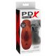 PDX Double Stroker - Masturbator realist 2 în 1 (maro) 