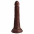 Dildo realist King Cock Elite 7 cu ventuză, 18 cm - maro 