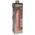 Elite Cock 9 - dildo realist cu ventuză (23cm) - natural 