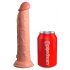 Elite Cock 9 - dildo realist cu ventuză (23cm) - natural 