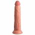 Elite Cock 9 - dildo realist cu ventuză (23cm) - natural 