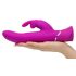 Happyrabbit Power Motion - vibrator rezistent la apă, cu acumulator (mov) 