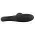 Vibrator anal cu perle, rezistent la apă, fără fir, Black Velvet (negru) 