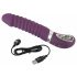 Vibrator încălzitor cu acumulator SMILE Soft (mov) 