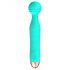 Cuties Mini Wand - vibrator masaj waterproof, cu acumulator (verde) 