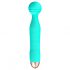 Cuties Mini Wand - vibrator masaj waterproof, cu acumulator (verde) 