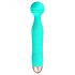 Cuties Mini Wand - vibrator masaj waterproof, cu acumulator (verde) 