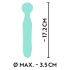 Cuties Mini Wand - vibrator masaj waterproof, cu acumulator (verde) 