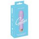 Vibrator mini Cuties - reincarcabil, rezistent la apă, cu grilaj (mov) 