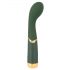 Emerald Love - vibrator G-punct, rezistent la apă, cu acumulator (verde) 