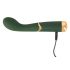 Emerald Love - vibrator G-punct, rezistent la apă, cu acumulator (verde) 