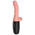 Vibrator King Cock Plus 6,5 cu testicule, natural 