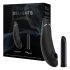 Womanizer Silver Delights - set vibrator cu unde de aer (negru) 