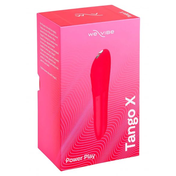 We-Vibe Tango X - vibrator cu acumulator și rezistent la apă (coral) 