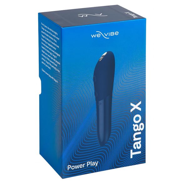 We-Vibe Tango X - vibrator rezistent la apă (albastru regal)