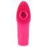 Vibrator cu limba și unde de aer - SMILE Licking, cu acumulator (roz) 