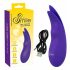 Vibrator clitoridian extra puternic, cu acumulator SMILE Multi (mov) 