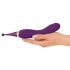 Javida - Set vibrator și stimulator clitoridian 2in1 (mov) 