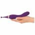 Javida - Set vibrator și stimulator clitoridian 2in1 (mov) 