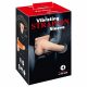 You2Toys Strap-on - vibrator gol, cu acumulator, atașabil (natural) 