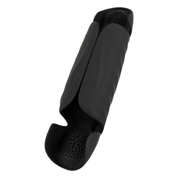 Rebel - Vibrator pentru gland cu 3 motoare (negru) 