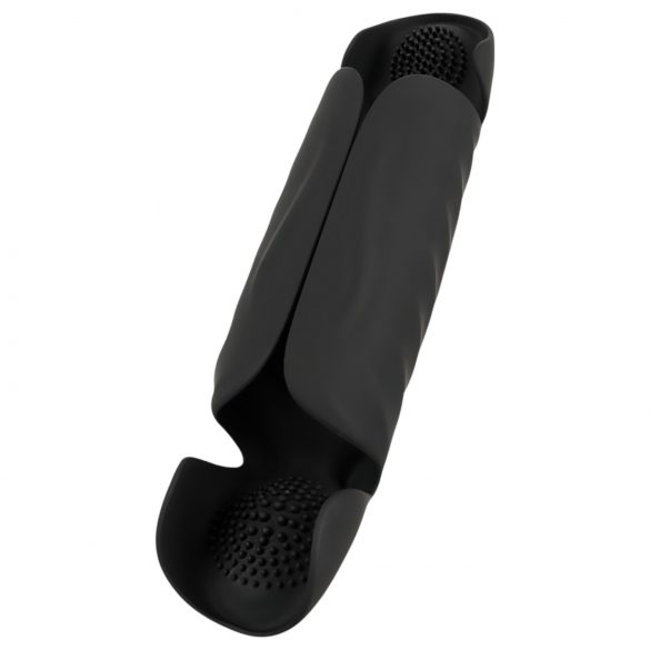 Rebel - Vibrator pentru gland cu 3 motoare (negru) 